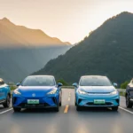 4 coches chinos