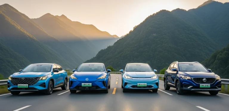 4 coches chinos
